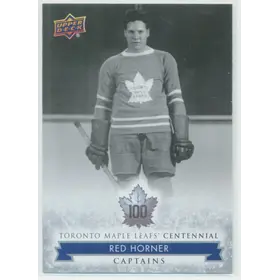 2017 TORONTO MAPLE LEAFS CENTENNIAL - RED HORNER #102 CAPTAINS SP!