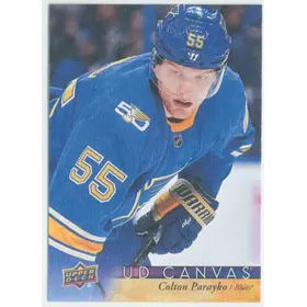2017-18 UPPER DECK - COLTON PARAYKO #C73 CANVAS
