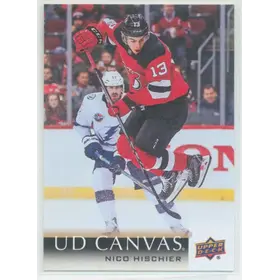 2018-19 UPPER DECK - NICO HISCHIER #C51 UD CANVAS
