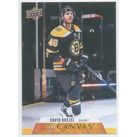 2020-21 UPPER DECK - DAVID KREJCI #C7 UD CANVAS