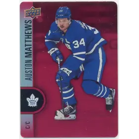 2022-23 TIM HORTONS - AUSTON MATTHEWS #DC-28 RED DIE CUT