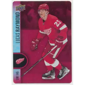 2022-23 TIM HORTONS - LUCAS RAYMOND #DC-41 RED DIE CUT