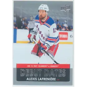 2021-22 UPPER DECK - ALEXIS LAFRENIERE #DD-1 DEBUT DATES