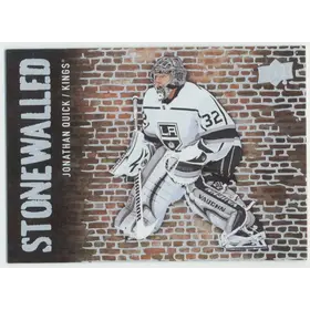 2018-19 UPPER DECK - JONATHAN QUICK #SW-29 STONEWALLED
