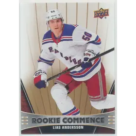 2018-19 UPPER DECK - LIAS ANDERSSON #RC-LA ROOKIE COMMENCE