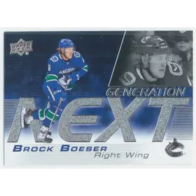 2019-20 UPPER DECK - BROCK BOESER #GN-18 GENERATION NEXT