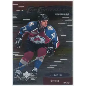 1999-00 MVP STANLEY CUP EDITION - CHRIS DRURY #CC4 CUP CONTENDERS
