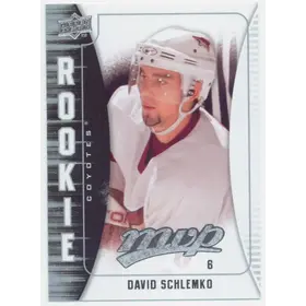 2009-10 MVP - DAVID SCHLEMKO #357 ROOKIE