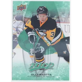 2016-17 MVP - OLLI MAATA #87 GREEN SCRIPT