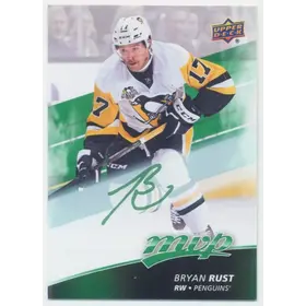 2017-18 MVP - BRYAN RUST #161 GREEN SCRIPT