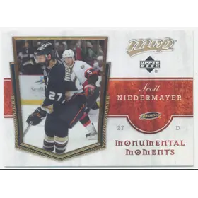 2007-08 MVP - SCOTT NIEDERMAYER #MM14 MONUMENTAL MOMENTS