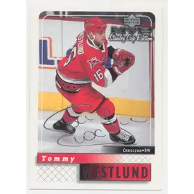 1999-00 MVP STANLEY CUP EDITION - TOMMY WESTLUND #42 SILVER SCRIPTS