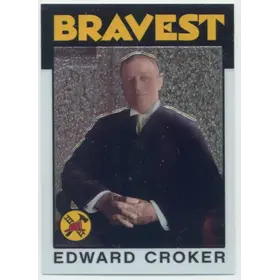 2009 Topps Heritage - Edward Croker #C34 American Heroes Edition Chrome 1522/1776