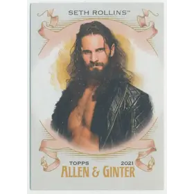 2021 Topps Heritage WWE - Seth Rollins #AG-20 Allen & Ginter