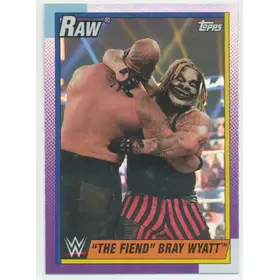 2021 Topps Heritage WWE - "The Fiend" Bray Wyatt #43 Rainbow Foil