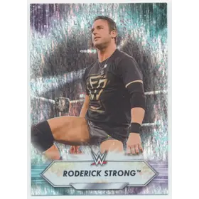 2021 Topps WWE - Roderick Strong #184 Silver Foil Parallel
