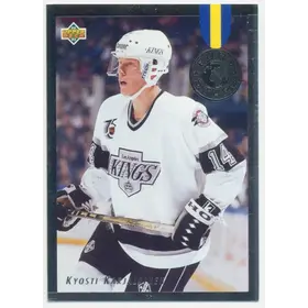 1992-93 UPPER DECK - KYOSTI KARJALAINEN #E6 EURO STARS
