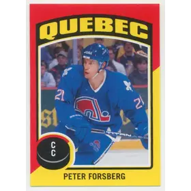 2014-15 O-PEE-CHEE - PETER FORSBERG #ST-23 STICKERS