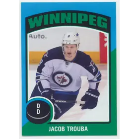 2014-15 O-PEE-CHEE - JACOB TROUBA #ST-34 STICKERS