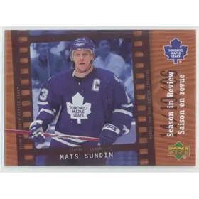 2007-08 McDONALD'S - MATS SUNDIN #SR2 SEASON IN REVIEW