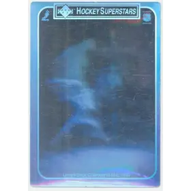 1990-91 UPPER DECK - STEVE YZERMAN #STYZ1 SUPERSTAR HOLOGRAMS (STICK ON ICE, OFF TO THE SIDE)