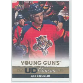 2013-14 UPPER DECK - NICK BJUGSTAD #C103 CANVAS YOUNG GUNS