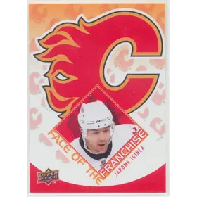2009-10 UPPER DECK - JAROME IGINLA #FF8 FACE OF THE FRANCHISE