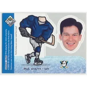1998-99 UD CHOICE - PAUL KARIYA #BH11 MINI BOBBLE HEADS