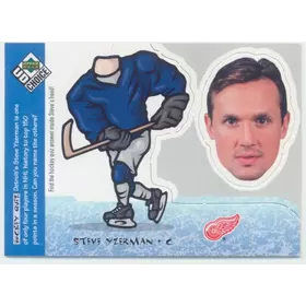 1998-99 UD CHOICE - STEVE YZERMAN #BH27 MINI BOBBLE HEADS