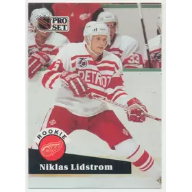 1991-92 PRO SET - NICKLAS LIDSTROM #531 ROOKIE