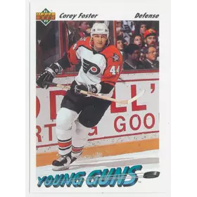 1991-92 UPPER DECK - COREY FOSTER #591 YOUNG GUNS