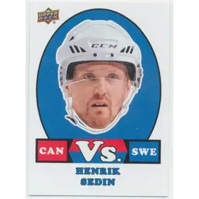 2017-18 TEAM CANADA - HENRIK SEDIN #VS-17 VS.