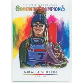 2021 Goodwin Champions - Mikaela Shiffrin #110 Splash of Color