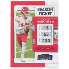2021 Contenders Football - Patrick Mahomes II #47 (Error)