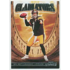 2021 Contenders Football - Ben Roethlisberger #GLD-BRO Gladiators ⚠