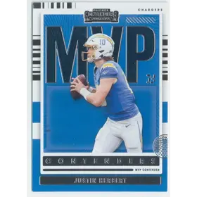 2021 Contenders Football - Justin Herbert #MVP-JHE MVP Contenders