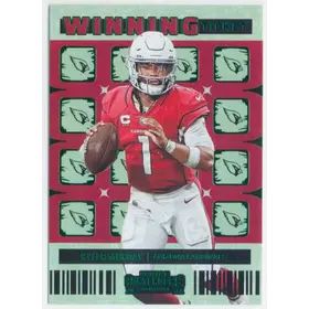 2022 Contenders Football - Kyler Murray #WT-KMU Winning Ticket