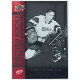 2023 TIM HORTONS LEGENDS - TERRY SAWCHUK #RB-4 RECORD BOOKS