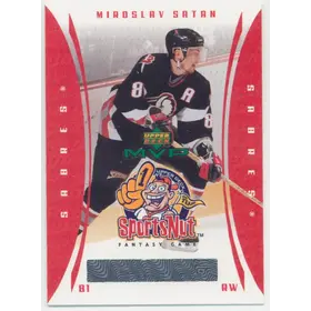 2003-04 MVP - MIROSLAV SATAN #SN12 SPORTSNUT FANTASY