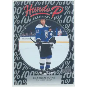 2021-22 UPPER DECK - BRAYDEN POINT #HP-3 HUNDO P