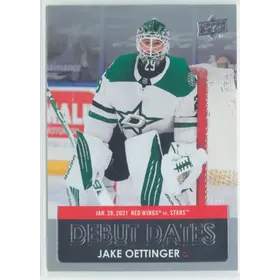 2021-22 UPPER DECK - JAKE OETTINGER #DD-20 DEBUT DATES