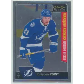 2016-17 O-PEE-CHEE PLATINUM - BRAYDEN POINT #184 ROOKIE