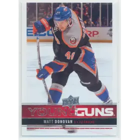 2012-13 UPPER DECK - MATT DONOVAN #236 YOUNG GUNS