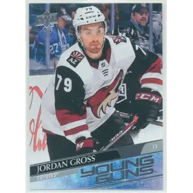 2020-21 UPPER DECK - JORDAN GROSS #466 YOUNG GUNS