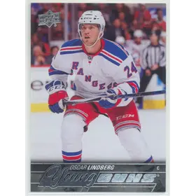 2015-16 UPPER DECK - OSCAR LINDBERG #234 YOUNG GUNS
