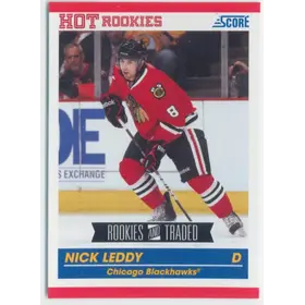 2010-11 SCORE ROOKIES & TRADED - NICK LEDDY #600