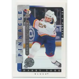 1996-97 PINNACLE BE A PLAYER - HARRY YORK #LTH-2A LINK 2 HISTORY