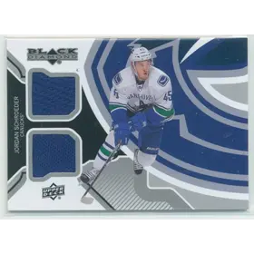 2013-14 BLACK DIAMOND - JORDAN SCHROEDER #VAN-JS DOUBLE DIAMOND JERSEYS