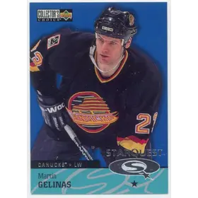 1997-98 COLLECTOR'S CHOICE - MARTIN GELINAS #SQ8 STARQUEST