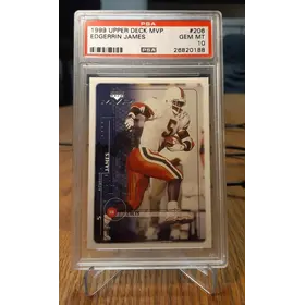 1999 MVP #206 Edgerrin James RC (PSA 10 GEM MINT)